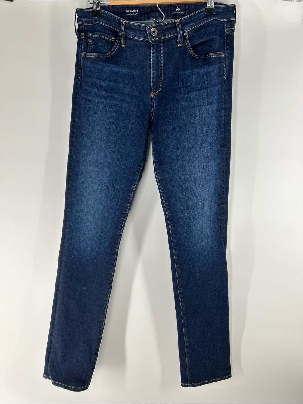 Ag Adriano Goldschmied Dark Blue Skinny Jeans